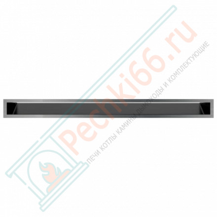 Вентиляционная решетка Люфт 9х100 стальная (Kratki)