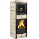 Печь-камин с духовкой Nicoletta Forno, цвет бежевый (La Nordica) Печь-камин с духовкой Nicoletta Forno, цвет бежевый (La Nordica)