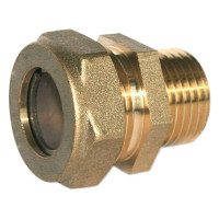 Муфта с нар. резьбой SM20*3/4" Flexsy (Hydrosta) Муфта с нар. резьбой SM20*3/4" Flexsy (Hydrosta)