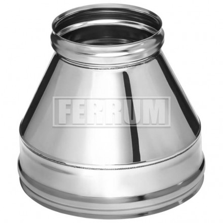 Сэндвич конус (НЕРЖ-430/0,5-НЕРЖ-420/0,5) d-115/200 (Ferrum GS)