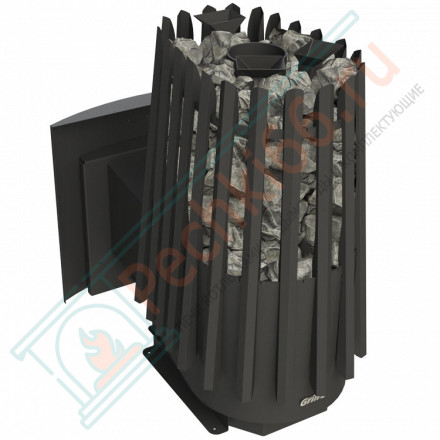 Дровяная банная печь Grill'D Cometa 350 Vega Window Max