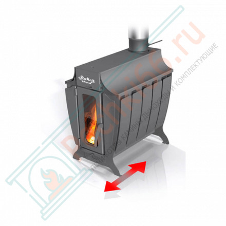 Отопительная печь Stoker 120 Aqua-C (Ермак) до 120 м3