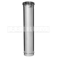 Дымоход L=1м (Aisi-304/0,8) d-200 (Ferrum Austenite HF)