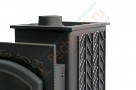 Чугунная банная печь "Сибирь-25" (дверка 700х700) (Сибирь-Премиум)