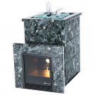 Печь для бани Анапа в пироксенит с открытым верхом (ИзиСтим)