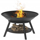 Костровая чаша чугунная Fantastic Ø 1000 на подставке престиж (Везувий)