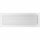Вентиляционная решетка для камина с жалюзи 170х480, белая (FireWay)
