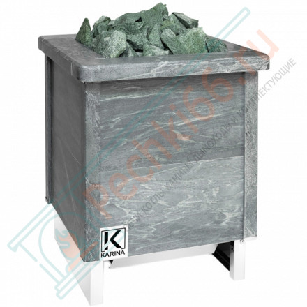 Электрокаменка QUADRO 9 kW, талькохлорит (KARINA) до 14 м3