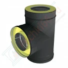 Тройник 90° V50R с изол (AISI-310S/0,8-ОЦИНК-RAL/0,5) d-150/250 (Вулкан-Cerablanket)