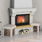 Облицовка Элегия (имперадор) 700, серо-белый, песочно-желтый, коричневый (Мета)