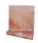 Плитка из гималайской розовой соли 200x200x25 мм шлифованная (с пазом) в Ижевске