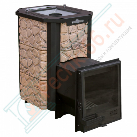 Печь банная HARD CERAMIC STONE 28M 2021 Панорама (Сталь-Мастер)