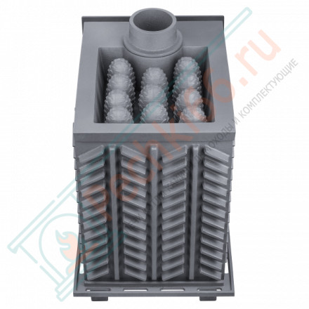 Чугунная печь для бани Комплект GFS ЗК 18 Президент 850/50 Серпентинит (ТехноЛит)