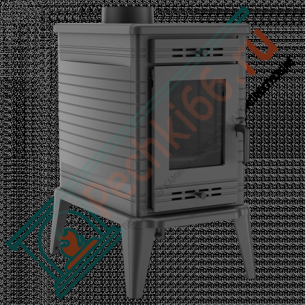 Чугунная печь KOZA K10 ADSR, с регулятором горения (Kratki)