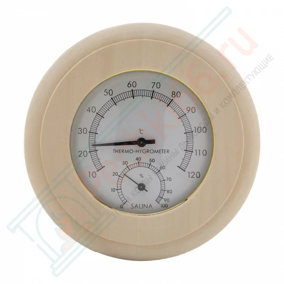 Термогигрометр ТН-10-L липа, круг (212F) в Ижевске