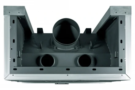 Каминная топка Дельта 1000 три стекла принтинг (Экокамин)