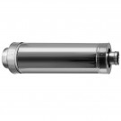 Горизонтальный проход стены коаксиальный L=500 (AISI-321/0,5-AISI-304/0,5) d-80/130 (Вулкан)