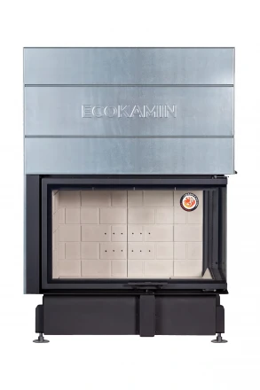 Каминная топка Дельта 1000 R два стекла правая (Экокамин)