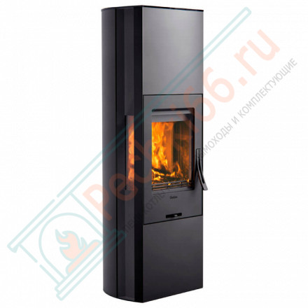 Печь-камин 35, со стеклянной дверцей, цвет черный (Contura)