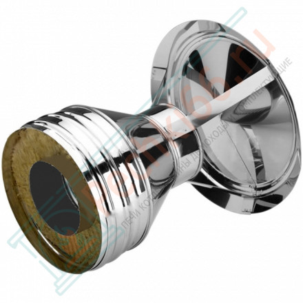 Зонт V50R с изол (AISI-321/0,8-AISI-304/0,5) d-150/250 (Вулкан-Cerablanket)