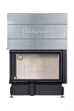 Каминная топка Дельта 1000 L два стекла левая (Экокамин)