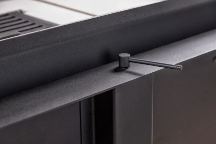 Каминная топка Дельта 1000 L два стекла левая (Экокамин)