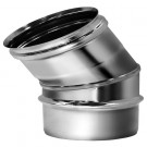 Отвод одностенный 30° (AISI-321/0,5мм) d-300 (Вулкан) Отвод одностенный 30° (AISI-321/0,5мм) d-300 (Вулкан)